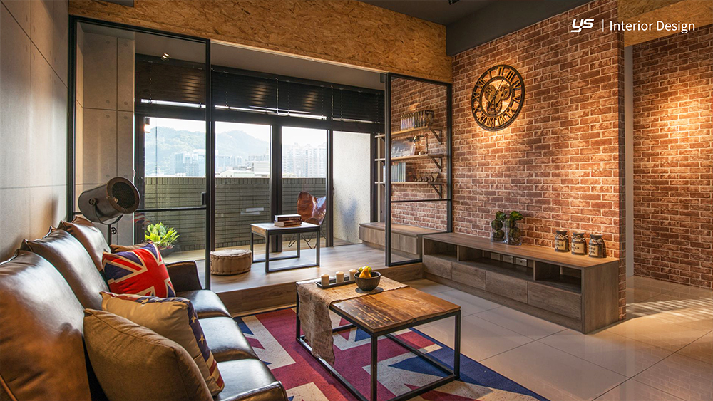 心中的內斂又狂放_工業風