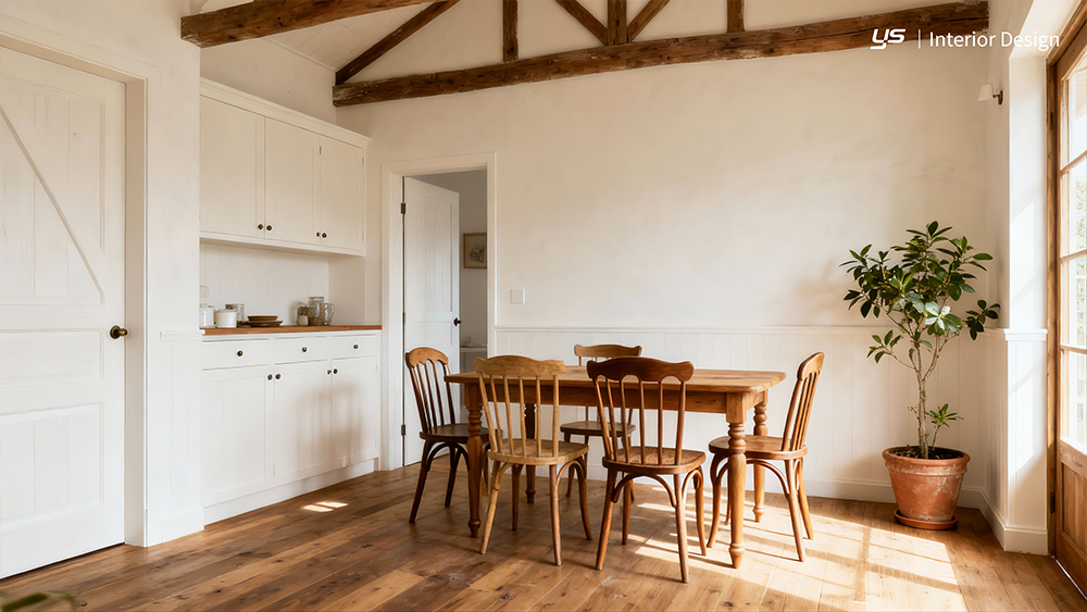 鄉村風的三大要素